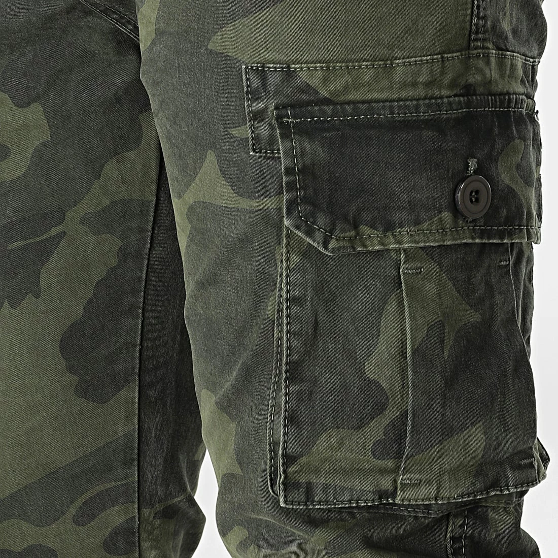 De gros 🔔 Pantalon Cargo Camouflage 7689 Vert Kaki de Classic Series 🤩 4 De gros 🔔 Pantalon Cargo Camouflage 7689 Vert Kaki de Classic Series 🤩 – Image 2