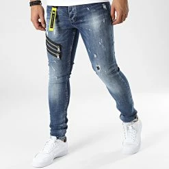 Meilleur prix 🥰 Jean Slim 53-01B Bleu Denim de Classic Series 😍