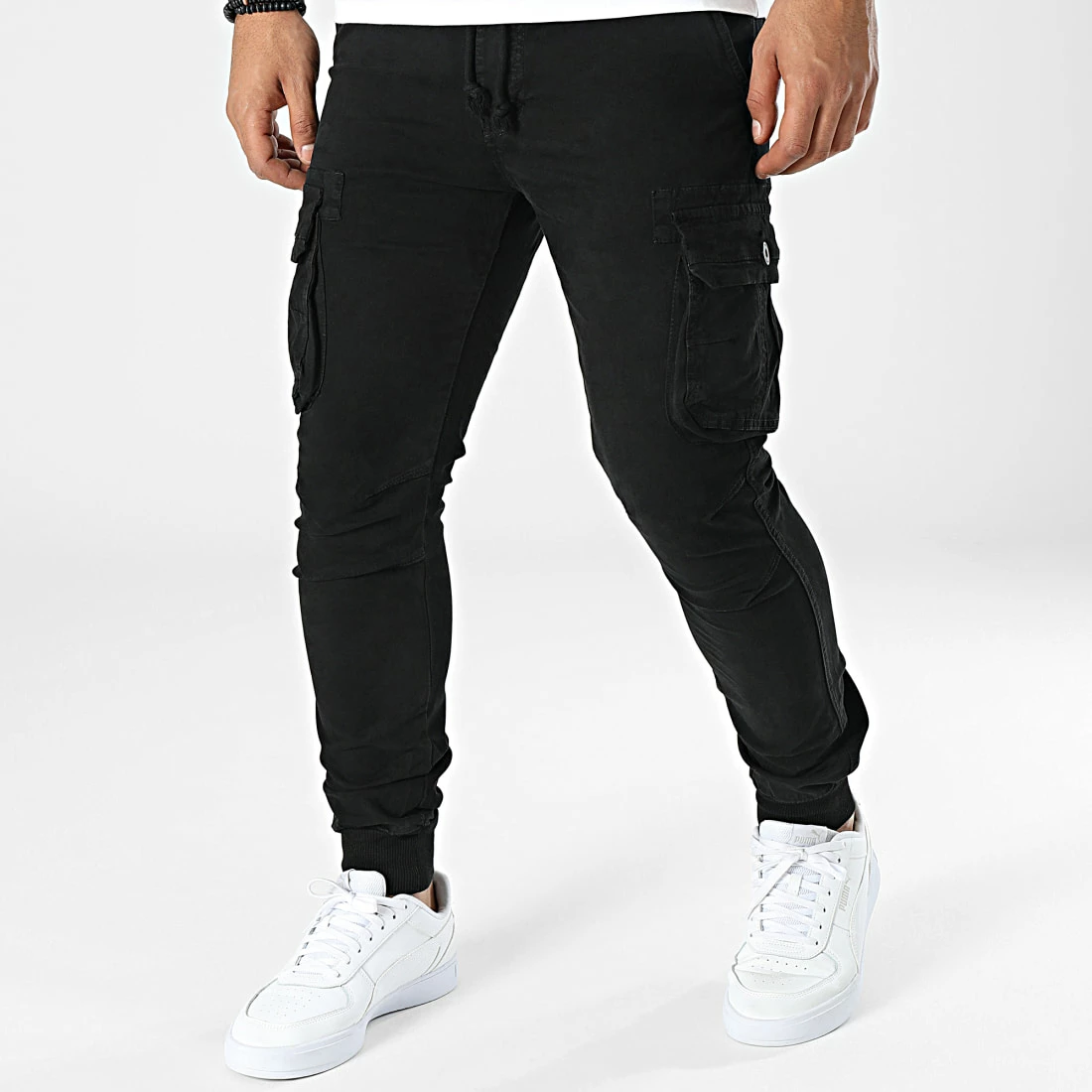 Remise 🔥 Pantalon Cargo 7686 Noir de Classic Series 🥰 3 Remise 🔥 Pantalon Cargo 7686 Noir de Classic Series 🥰