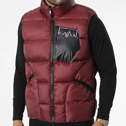 Nouveau 🧨 Doudoune Sans Manches 209 Bordeaux de Classic Series 🎁