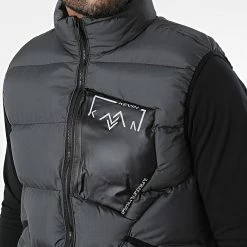 Promo 🌟 Doudoune Sans Manches 209 Gris Anthracite de Classic Series 🔔 -Classic Series Soldes classic series 339028 209 GREY 20220926T153745 02