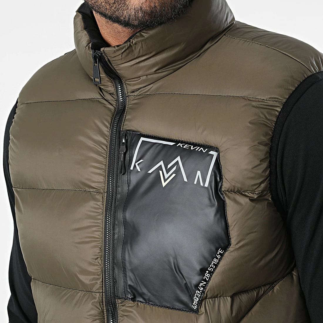 Vente flash 🥰 Doudoune Sans Manches 209 Vert Kaki de Classic Series 🥰 4 Vente flash 🥰 Doudoune Sans Manches 209 Vert Kaki de Classic Series 🥰 – Image 2