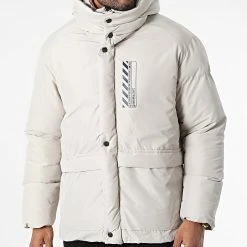 De gros 😀 Doudoune Capuche 210 Beige de Classic Series ⭐ -Classic Series Soldes classic series 339081 210 BEIGE 20220926T152256 03