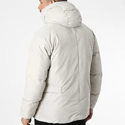 De gros 😀 Doudoune Capuche 210 Beige de Classic Series ⭐ -Classic Series Soldes classic series 339081 210 BEIGE 20220926T152257 04