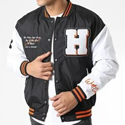 Le moins cher 😀 Veste Teddy 7426 Noir de Classic Series ✨