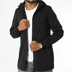 Budget ✨ Veste Zippée Capuche LP1806M Noir de Classic Series 💯