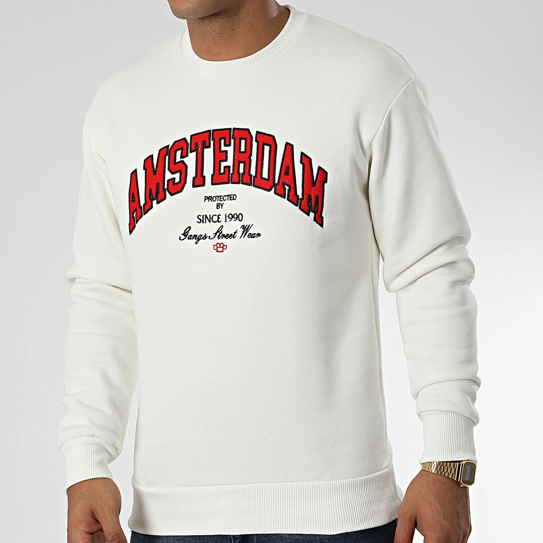 Promo 👏 Sweat Crewneck 1121 Beige Clair de Classic Series 😉 3 Promo 👏 Sweat Crewneck 1121 Beige Clair de Classic Series 😉