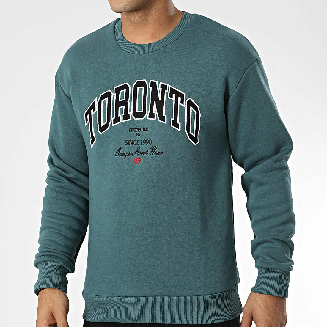 Meilleure vente 🧨 Sweat Crewneck 1123 Bleu Pétrole de Classic Series 👏 3 Meilleure vente 🧨 Sweat Crewneck 1123 Bleu Pétrole de Classic Series 👏