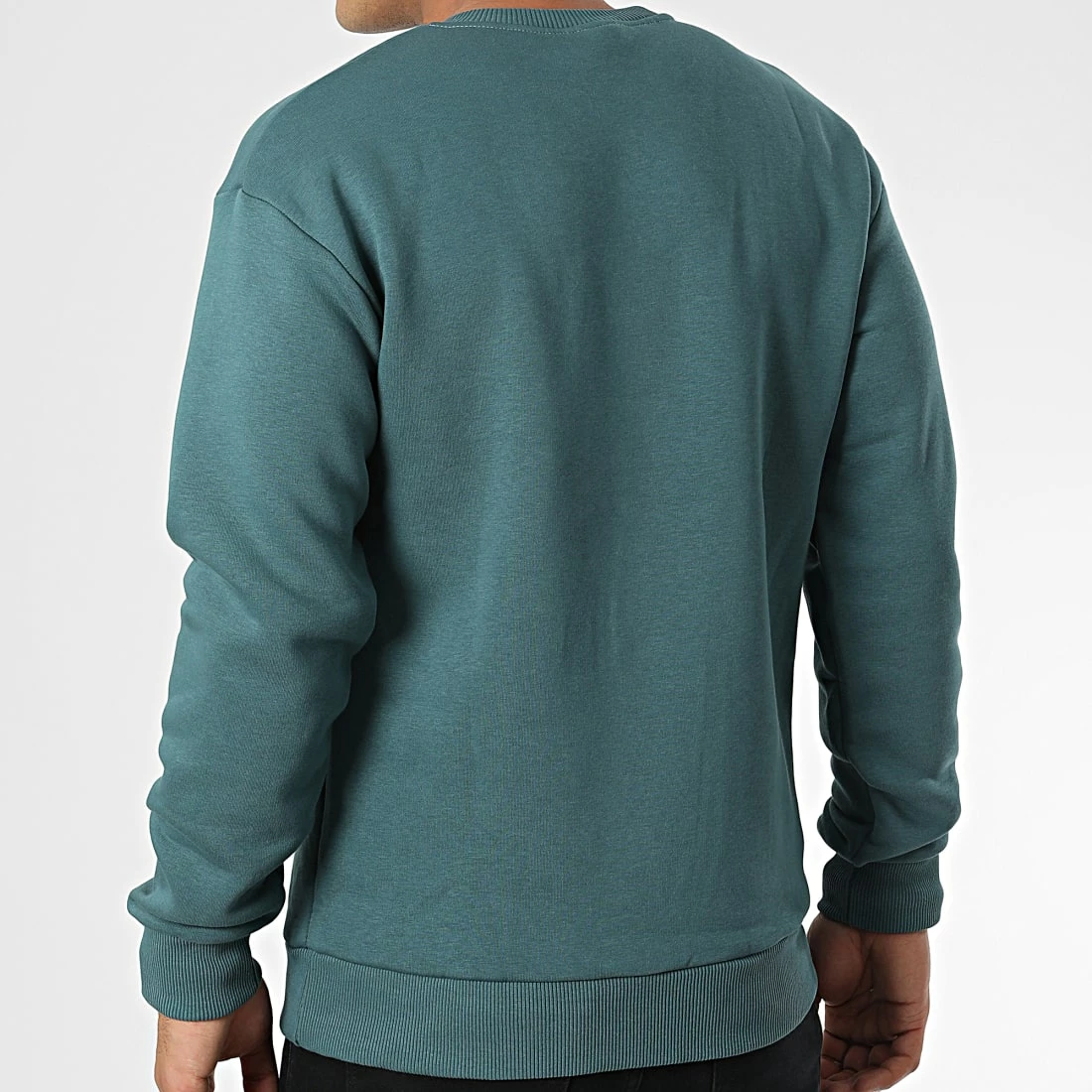 Meilleure vente 🧨 Sweat Crewneck 1123 Bleu Pétrole de Classic Series 👏 6 Meilleure vente 🧨 Sweat Crewneck 1123 Bleu Pétrole de Classic Series 👏 – Image 4