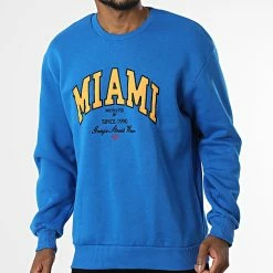 Top 10 👏 Sweat Crewneck 1119 Bleu Roi de Classic Series 🧨
