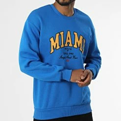 Top 10 👏 Sweat Crewneck 1119 Bleu Roi de Classic Series 🧨 -Classic Series Soldes classic series 340762 GK 1119 SAKS 20220929T161012 03