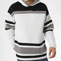 Le moins cher 🥰 Sweat Capuche 1109 Gris Clair de Classic Series ✔️ -Classic Series Soldes classic series 340763 GK 1109 A GRI 20221006T151227 03