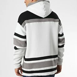 Le moins cher 🥰 Sweat Capuche 1109 Gris Clair de Classic Series ✔️ -Classic Series Soldes classic series 340763 GK 1109 A GRI 20221006T151229 04