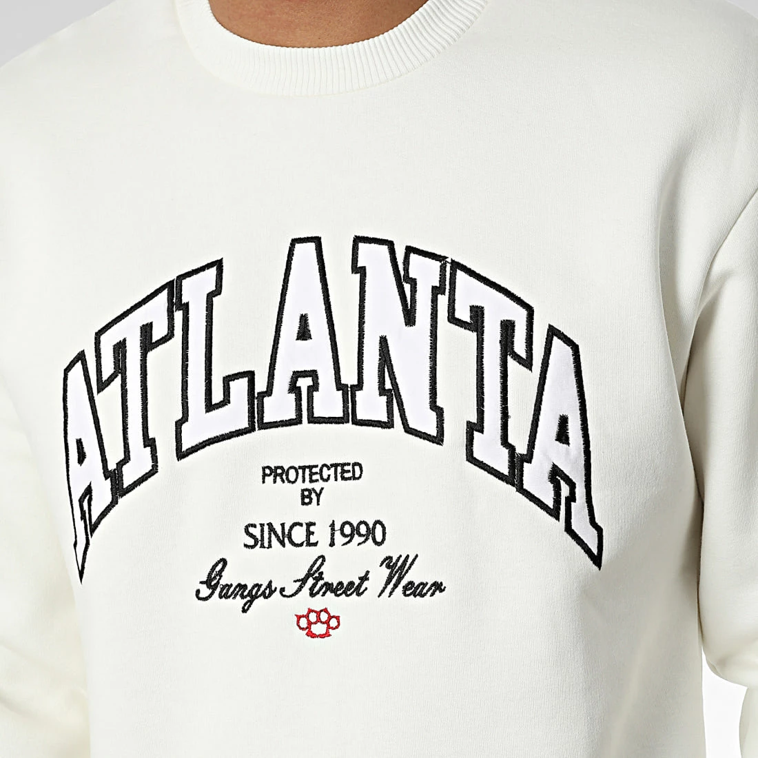 Le moins cher 🧨 Sweat Crewneck 1122 Beige Clair de Classic Series ⌛ 4 Le moins cher 🧨 Sweat Crewneck 1122 Beige Clair de Classic Series ⌛ – Image 2