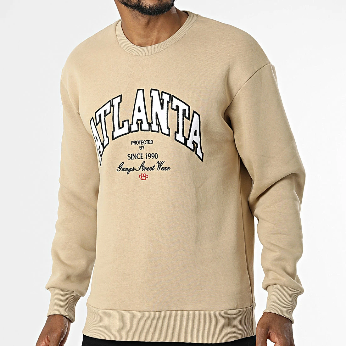 Sortie 💯 Sweat Crewneck 1122 Beige de Classic Series 👏 3 Sortie 💯 Sweat Crewneck 1122 Beige de Classic Series 👏