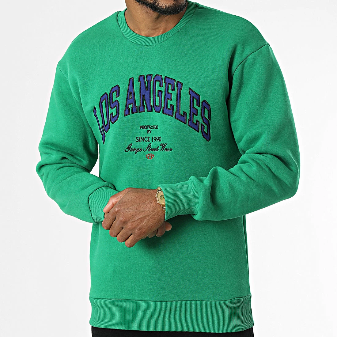Sortie 🤩 Sweat Crewneck 1120 Vert de Classic Series 😀 5 Sortie 🤩 Sweat Crewneck 1120 Vert de Classic Series 😀 – Image 3