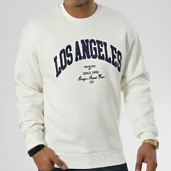 Remise 😀 Sweat Crewneck 1120 Beige Clair de Classic Series 😍 -Classic Series Soldes classic series 340778 GK 1120 EKRU 20221006T151800 03