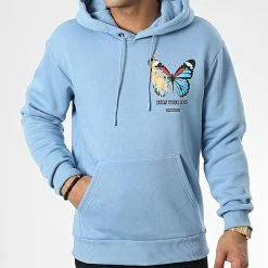 Grosses soldes 😉 Sweat Capuche 1126 Bleu Clair de Classic Series 🥰 -Classic Series Soldes classic series 340780 GK 1126 MAVI 20221006T152539 03
