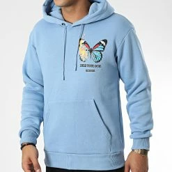Grosses soldes 😉 Sweat Capuche 1126 Bleu Clair de Classic Series 🥰 -Classic Series Soldes classic series 340780 GK 1126 MAVI 20221006T152541 04