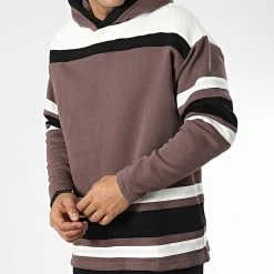 Acheter 🎉 Sweat Capuche 1109 Marron de Classic Series 🎉 -Classic Series Soldes classic series 340795 GK 1109 MURDUM 20221006T152655 03