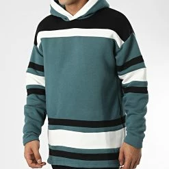 Offres 💯 Sweat Capuche 1109 Bleu Pétrole de Classic Series 👏 -Classic Series Soldes classic series 340798 GK 1109 PETROL 20221006T152507 03