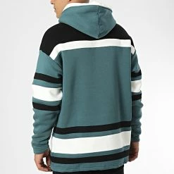 Offres 💯 Sweat Capuche 1109 Bleu Pétrole de Classic Series 👏 -Classic Series Soldes classic series 340798 GK 1109 PETROL 20221006T152508 04