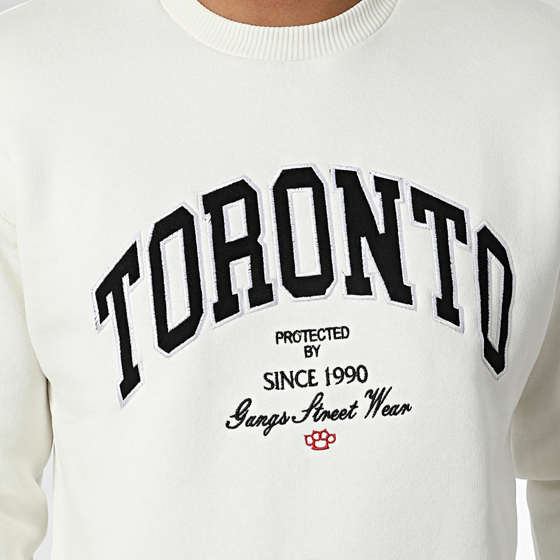 De gros 😀 Sweat Crewneck 1123 Beige Clair de Classic Series 🎉 4 De gros 😀 Sweat Crewneck 1123 Beige Clair de Classic Series 🎉 – Image 2