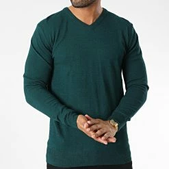 Offres ⌛ Pull Col V 6745 Vert Foncé de Classic Series 😀 8 Offres ⌛ Pull Col V 6745 Vert Foncé de Classic Series 😀 -Classic Series Soldes classic series 342219 6745 VERT BOUTEILLE 20221020T135254 03