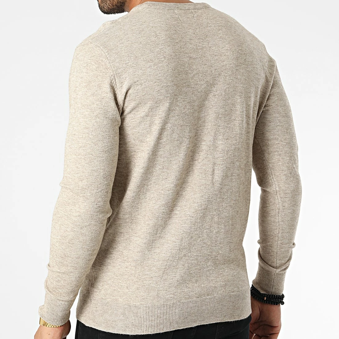 Coupon ❤️ Pull Col V 6745 Beige de Classic Series 😀 6 Coupon ❤️ Pull Col V 6745 Beige de Classic Series 😀 – Image 4