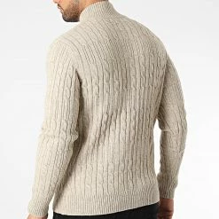 Vente flash 😍 Gilet Zippé 6855 Beige de Classic Series ✨ -Classic Series Soldes classic series 342238 6855 BEIGE 20221020T135122 04