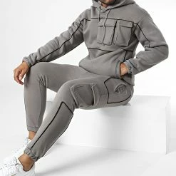 De gros ⭐ Ensemble De Survetement 1108 Gris Anthracite de Classic Series 🤩