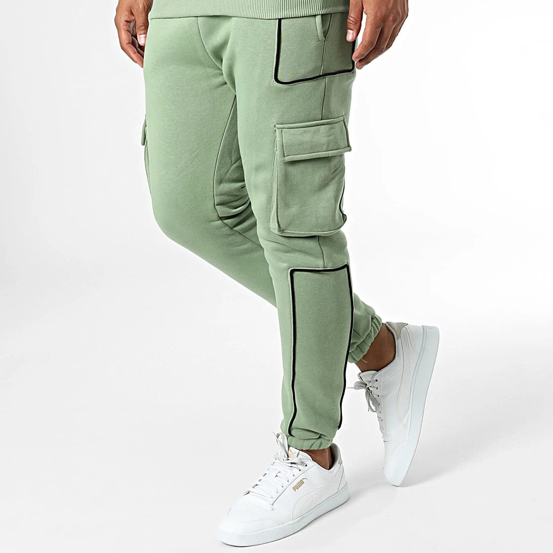 Budget 👍 Ensemble De Survetement 1108 Vert Clair de Classic Series 💯 6 Budget 👍 Ensemble De Survetement 1108 Vert Clair de Classic Series 💯 – Image 4