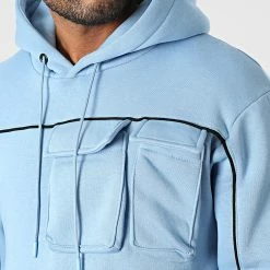 Offres ✔️ Ensemble De Survetement 1108 Bleu Clair de Classic Series 😍 -Classic Series Soldes classic series 342469 GK 1108T MAVI 20221013T151453 02