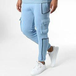 Offres ✔️ Ensemble De Survetement 1108 Bleu Clair de Classic Series 😍 -Classic Series Soldes classic series 342469 GK 1108T MAVI 20221013T151456 04