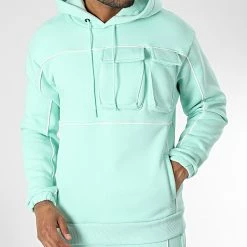 Nouveau 😍 Ensemble De Survetement 1108 Vert Clair de Classic Series 🎉 -Classic Series Soldes classic series 342474 GK 1108T MINT 20221013T151439 03