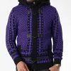Meilleure affaire 🎁 Gilet Zippé Capuche 3007 Bleu Marine Violet de Classic Series 🧨 -Classic Series Soldes classic series 342497 3007 BLEU 20221007T160800 01