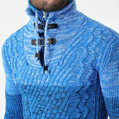 De gros ⭐ Pull Col Montant 5012 Noir Bleu Clair de Classic Series ❤️ 7 De gros ⭐ Pull Col Montant 5012 Noir Bleu Clair de Classic Series ❤️ -Classic Series Soldes classic series 342499 5012 BLEU 20221007T161028 02