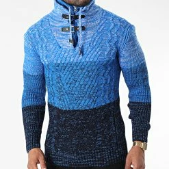 De gros ⭐ Pull Col Montant 5012 Noir Bleu Clair de Classic Series ❤️ 8 De gros ⭐ Pull Col Montant 5012 Noir Bleu Clair de Classic Series ❤️ -Classic Series Soldes classic series 342499 5012 BLEU 20221007T161030 03