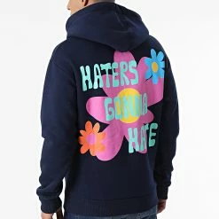 Remise 🥰 Sweat Capuche 1116 Bleu Marine de Classic Series ✨