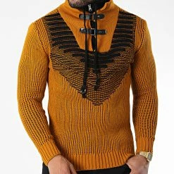 Budget 🔥 Pull Col Montant 5017 Orange de Classic Series 🥰 8 Budget 🔥 Pull Col Montant 5017 Orange de Classic Series 🥰 -Classic Series Soldes classic series 342587 5017 YELLOW 20221007T160902 03