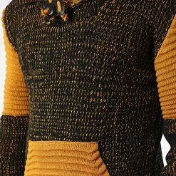 De gros 👏 Pull Capuche 5008 Noir Chiné Orange de Classic Series ⭐ 7 De gros 👏 Pull Capuche 5008 Noir Chiné Orange de Classic Series ⭐ -Classic Series Soldes classic series 342596 5008 BLACK YELLOW 20221007T155334 02