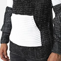 Le moins cher ✔️ Pull Capuche 5008 Noir Chiné Blanc de Classic Series ❤️ 7 Le moins cher ✔️ Pull Capuche 5008 Noir Chiné Blanc de Classic Series ❤️ -Classic Series Soldes classic series 342598 5008 NOIR 20221007T155527 02