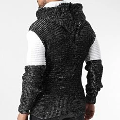 Le moins cher ✔️ Pull Capuche 5008 Noir Chiné Blanc de Classic Series ❤️ 9 Le moins cher ✔️ Pull Capuche 5008 Noir Chiné Blanc de Classic Series ❤️ -Classic Series Soldes classic series 342598 5008 NOIR 20221007T155530 04