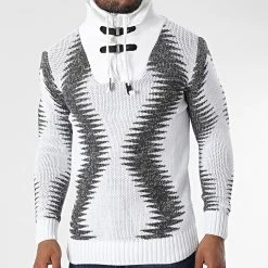 Coupon ⭐ Pull Col Montant 5018 Beige Clair Gris Anthracite Chiné de Classic Series ❤️ 8 Coupon ⭐ Pull Col Montant 5018 Beige Clair Gris Anthracite Chiné de Classic Series ❤️ -Classic Series Soldes classic series 342602 5018 WHITE 20221007T155052 03