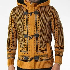 Acheter ⭐ Gilet Zippé Capuche 3007 Orange de Classic Series 💯