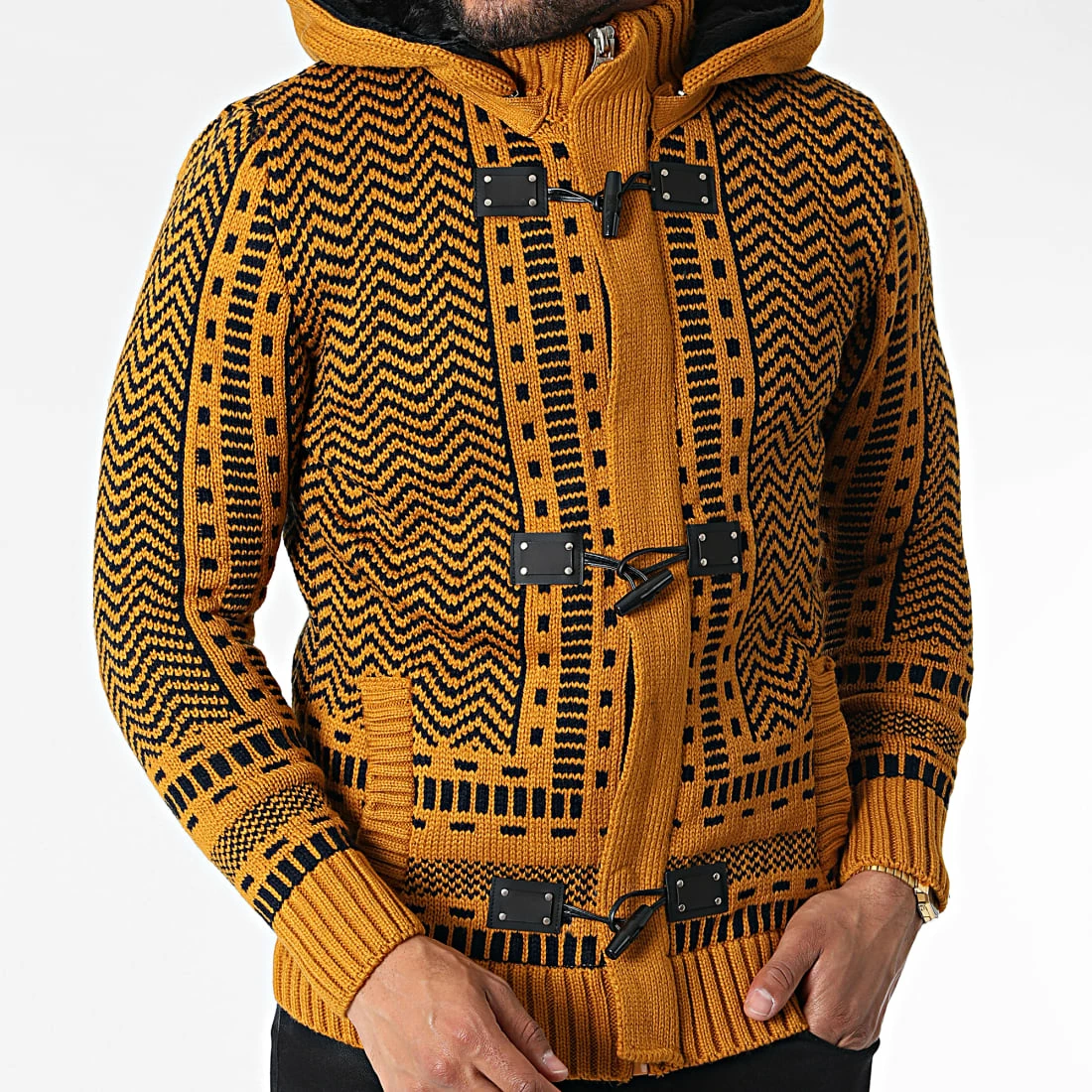 Acheter ⭐ Gilet Zippé Capuche 3007 Orange de Classic Series 💯 5 Acheter ⭐ Gilet Zippé Capuche 3007 Orange de Classic Series 💯 – Image 3