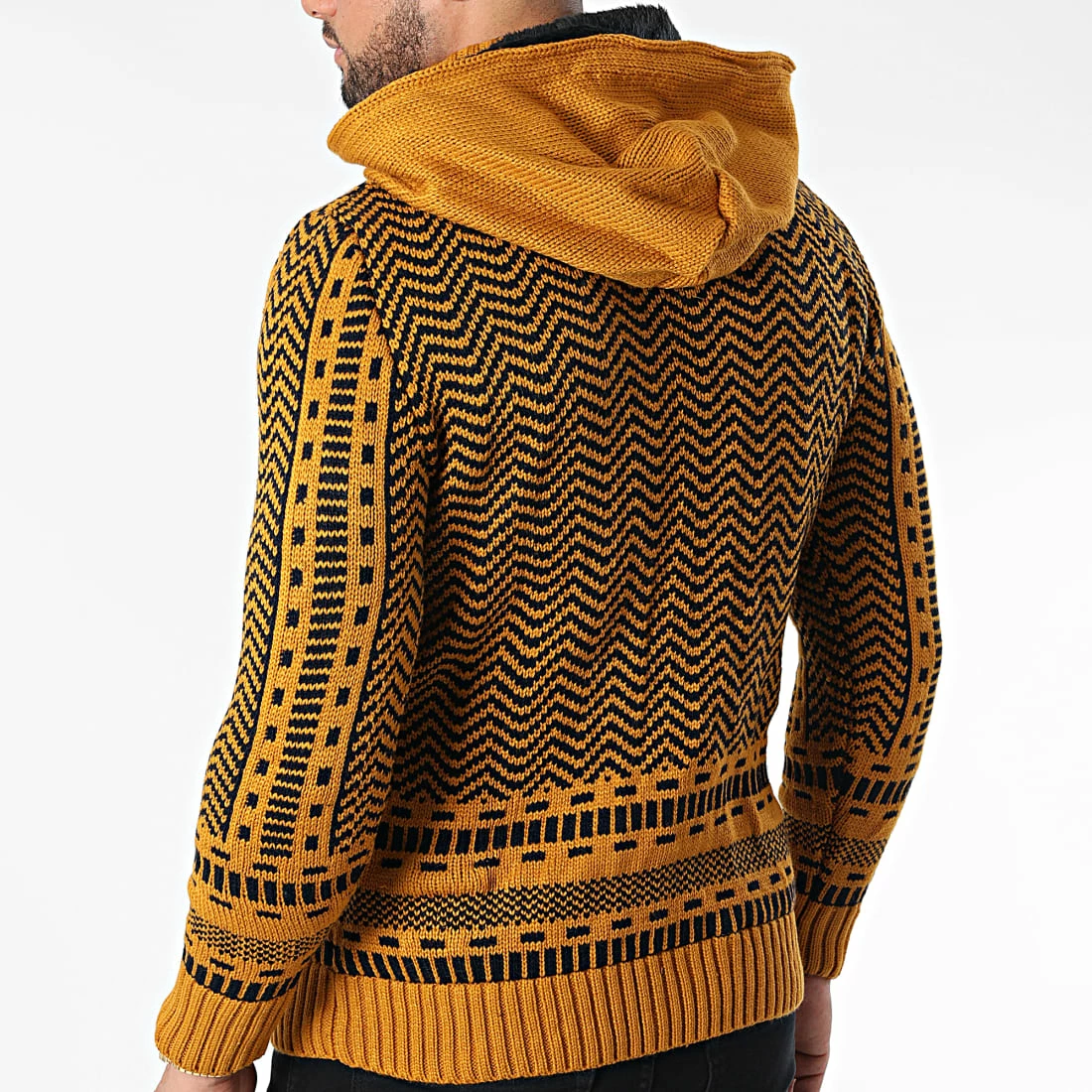 Acheter ⭐ Gilet Zippé Capuche 3007 Orange de Classic Series 💯 6 Acheter ⭐ Gilet Zippé Capuche 3007 Orange de Classic Series 💯 – Image 4