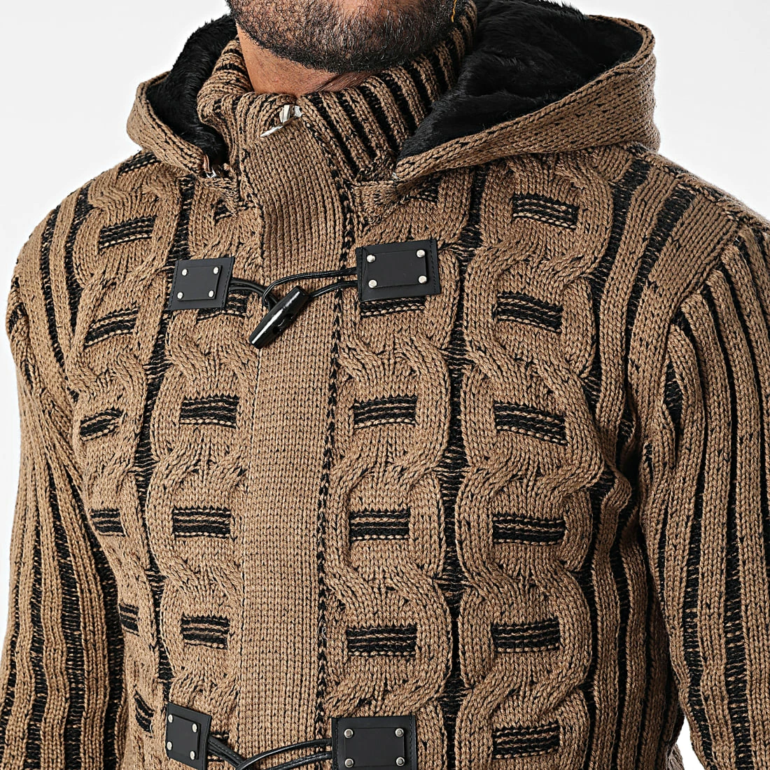 Promo 🎁 Gilet Zippé Capuche 3010 Camel de Classic Series ❤️ 4 Promo 🎁 Gilet Zippé Capuche 3010 Camel de Classic Series ❤️ – Image 2