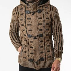 Promo 🎁 Gilet Zippé Capuche 3010 Camel de Classic Series ❤️ 8 Promo 🎁 Gilet Zippé Capuche 3010 Camel de Classic Series ❤️ -Classic Series Soldes classic series 342667 3010 BROWN 20221007T161046 03