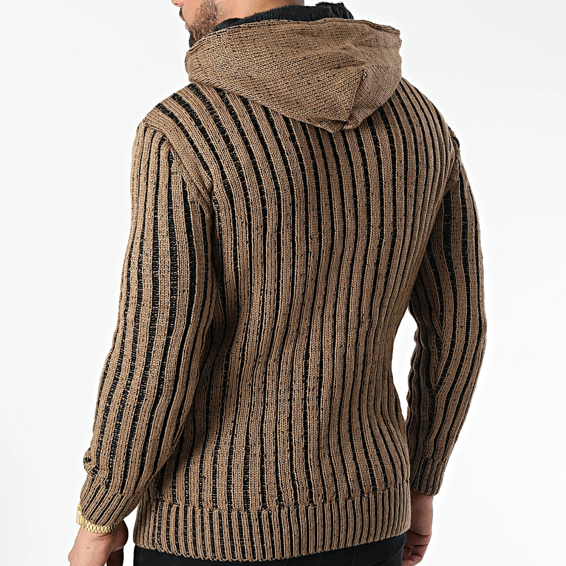 Promo 🎁 Gilet Zippé Capuche 3010 Camel de Classic Series ❤️ 6 Promo 🎁 Gilet Zippé Capuche 3010 Camel de Classic Series ❤️ – Image 4